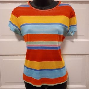 Women's Ralph Lauren Short Sleeve Shirt Size L